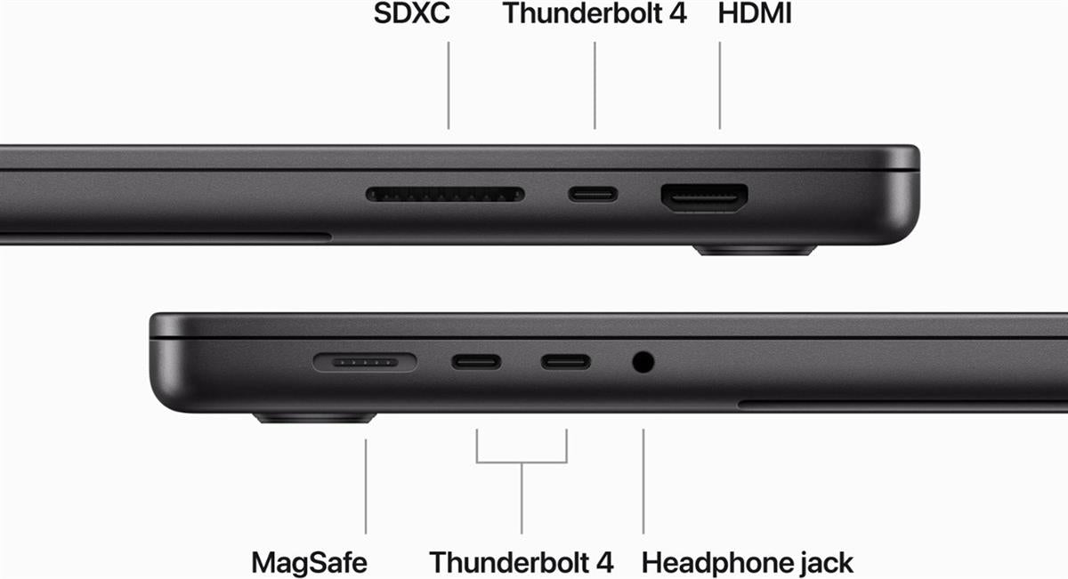 Macbook Pro M3 MAX 2023 16.2 inch 48/1 - Space Black - MUW63LL