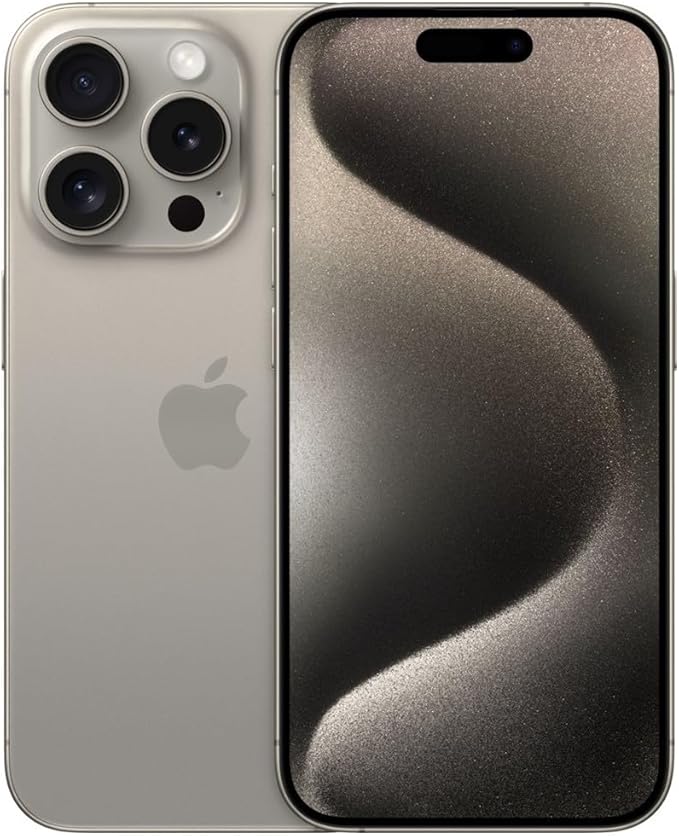 IPHONE 15 PRO MAX 256 - NATURAL TITANIUM - MU683LL/A - USED 86 % Health PTA Approved both esim