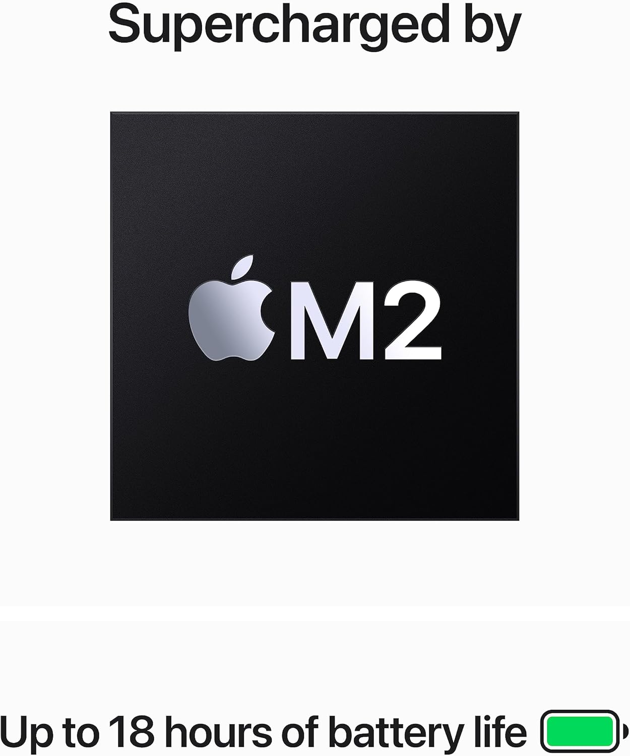 Apple MacBook Air M2 15.3-inch 8GB RAM 256GB SSD Storage - Silver - MQKR3LL