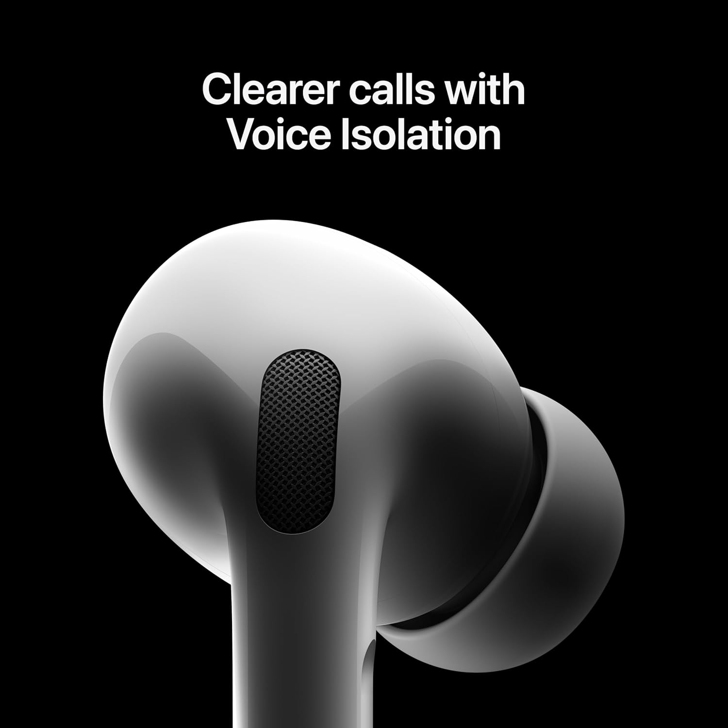 Apple AirPods Pro 2 Wireless Earbuds, Active Noise Cancellation, Bluetooth Headphones, Transparency, Personalized Spatial Audio, H2 Chip, USB-C Charging - MTJV3LL