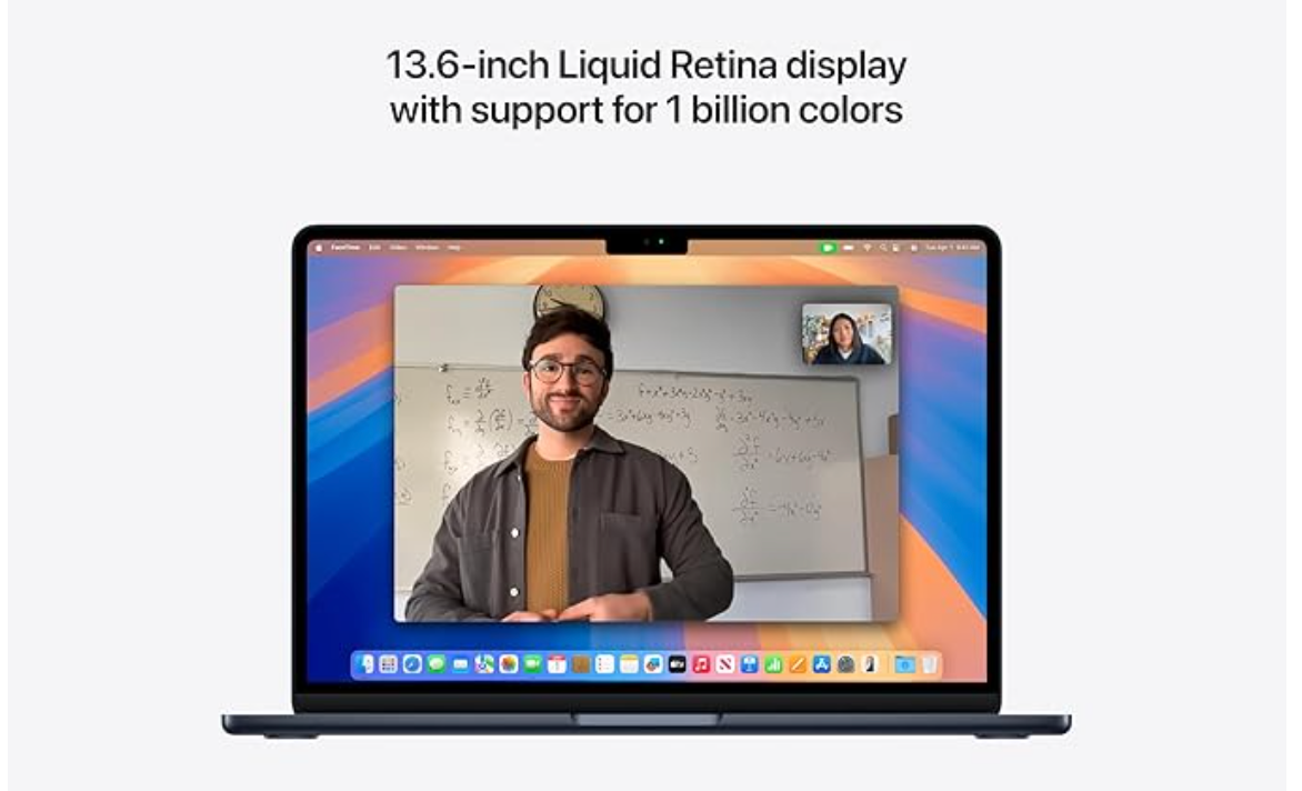 Apple 2025 MacBook Air 13-inch M4, 16GB RAM 256GB SSD - Silver - MW0W3LL - Best Price in Pakistan