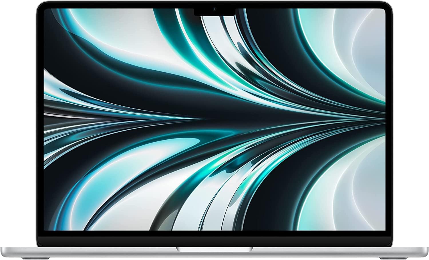 Apple MacBook Air M2 15.3-inch 8GB RAM 256GB SSD Storage - Silver - MQKR3LL