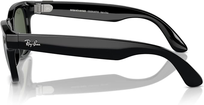 Ray-Ban Meta Glasses Wayfarer - Shiny Black Green