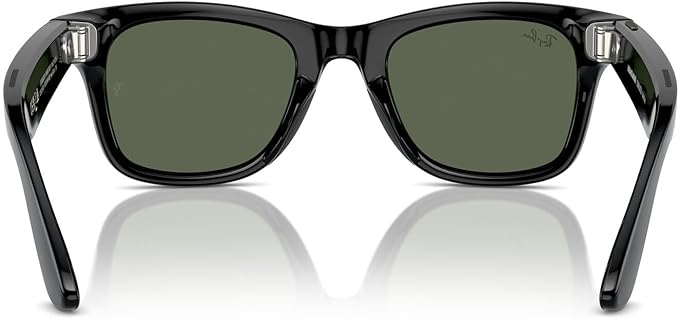 Ray-Ban Meta Glasses Wayfarer - Shiny Black Green