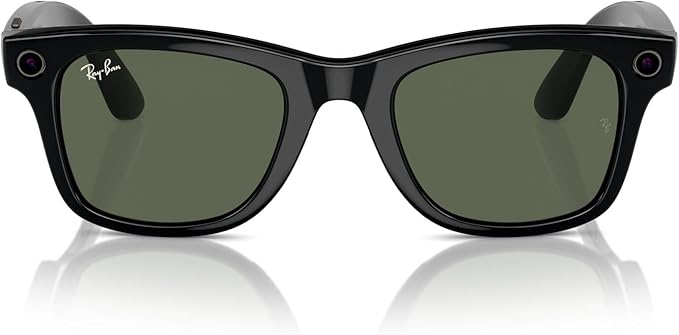 Ray-Ban Meta Glasses Wayfarer - Shiny Black Green