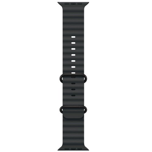 Apple Watch Ultra 2 49mm - Black Titanium Case with Black Ocean Band. .-MX4P3LW