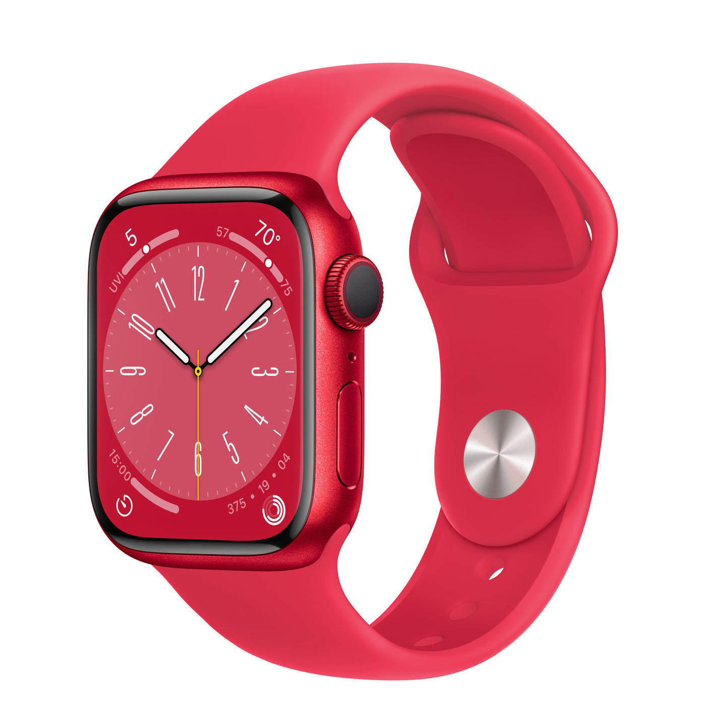 Watch Series 8 45mm M/L- RED ALUMINIUM CASE - RED SPORT BAND - MNUR3LL