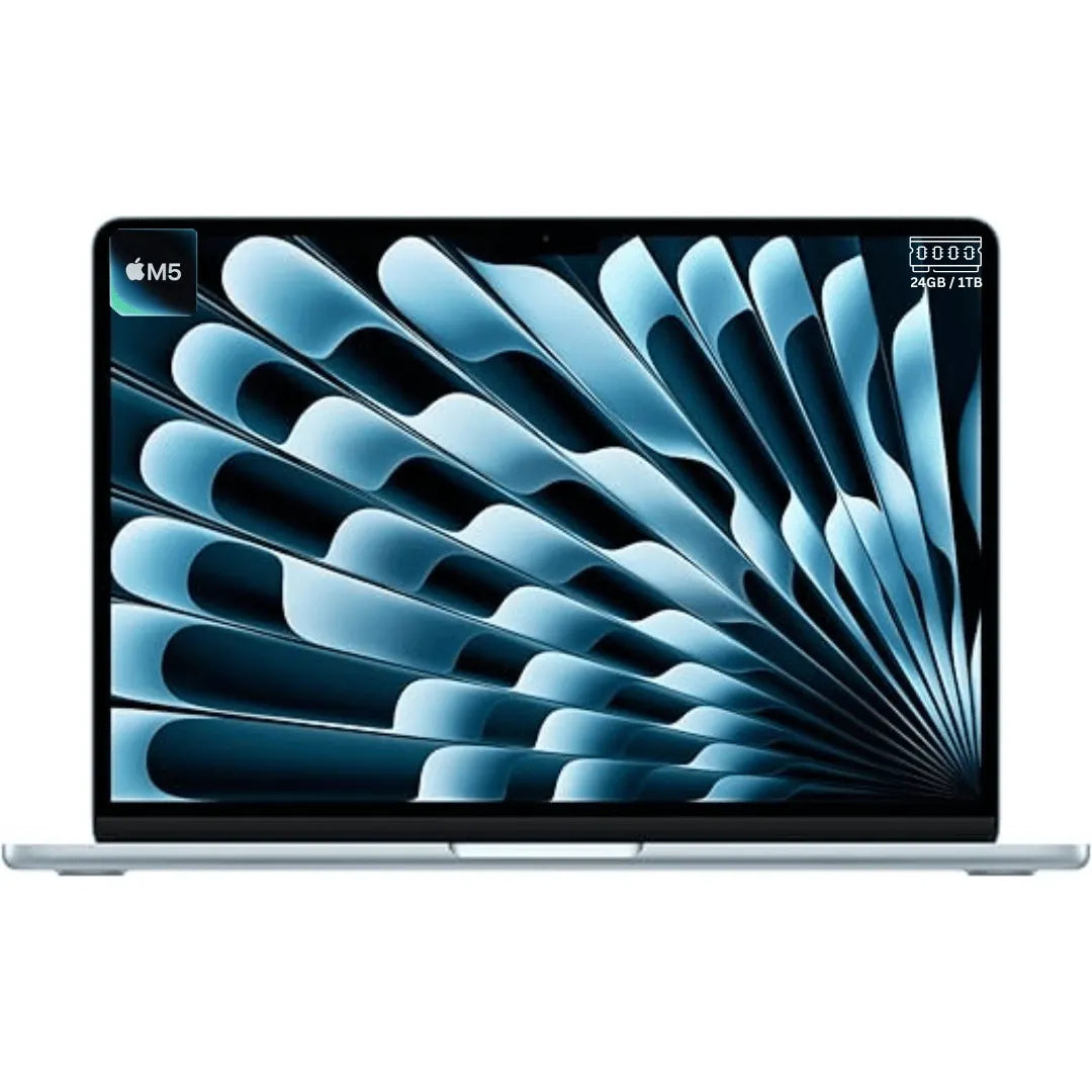 Apple MacBook Air M5 13-inch (24GB/1TB) Sky Blue  – Best Price in Pakistan