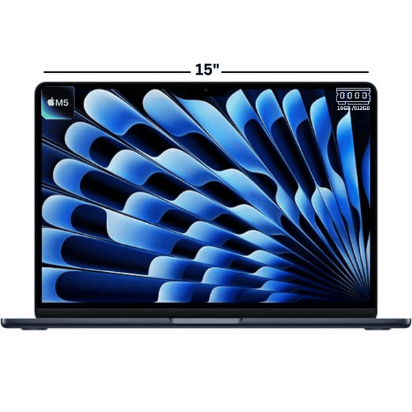 Macbook air m5 15 inch 16 512 Midnight