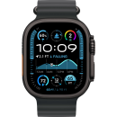 Apple Watch Ultra 2 49mm - Black Titanium Case with Black Ocean Band. .-MX4P3LW