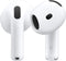Apple AirPods 4 Wireless Earbuds, Bluetooth Headphones, with Active Noise Cancellation, Transparency Mode, Personalized Spatial Audio, USB-C Charging Case, Wireless Charging, H2 Chip - MXP93LL