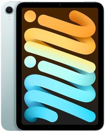 APPLE iPad Mini (A17 Pro):  8.3-inch, 128GB wifi — BLUE - MXN73LL