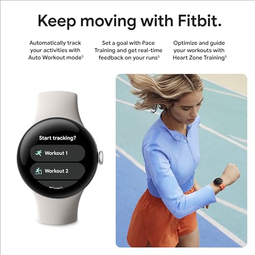 Google Pixel Watch - Android cheapest Smartwatch with Fitbit Activity Tracking